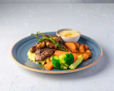 MUSHROOM STEAK
