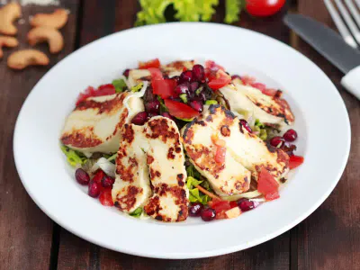 GRILLED HALLOUMI CHEESE
