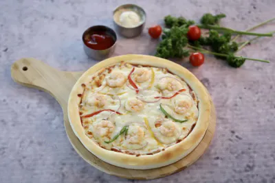 SHRIMPS PIZZA..